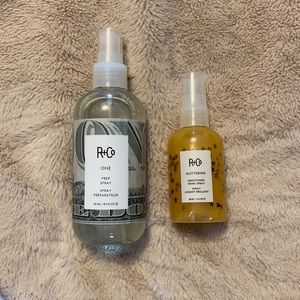 R+Co One Prep Spray and Glittering Bundle